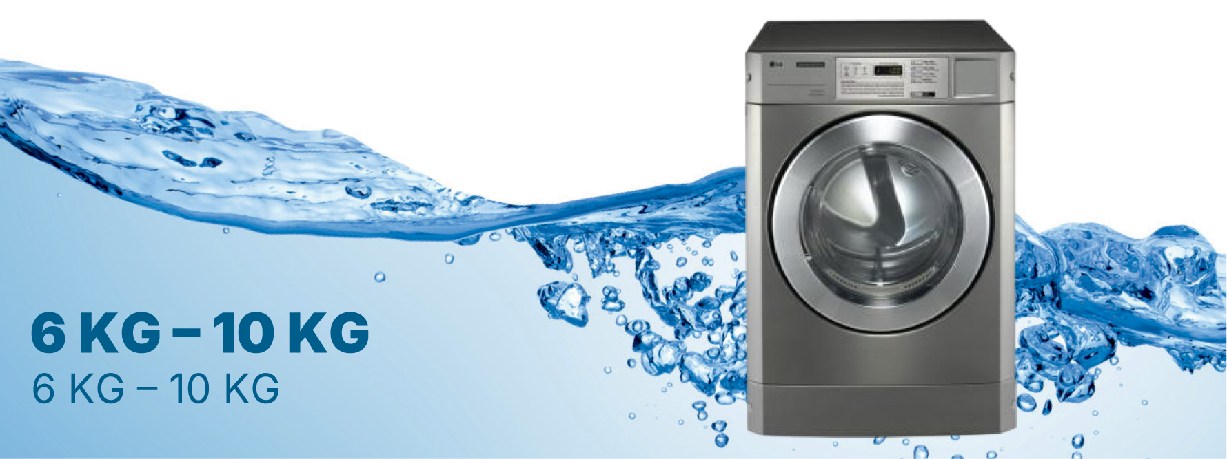 Commercial dryer 6kg - 10kg
