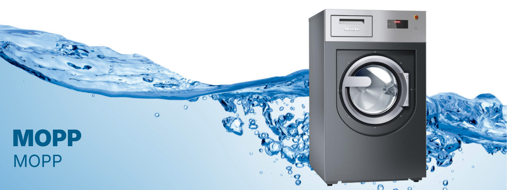 Commercial washing machines for building cleaners