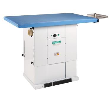 BATTISTELLA Industrie-Flächenbügeltisch URANO/R mit Absaugung und Gebläse
