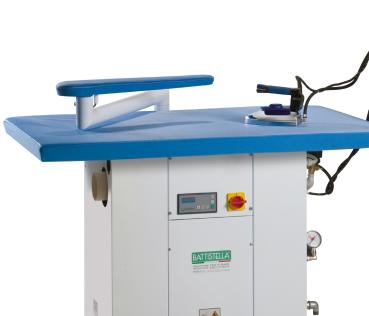 Preview: BATTISTELLA HELIO industrial ironing station with suction unit
