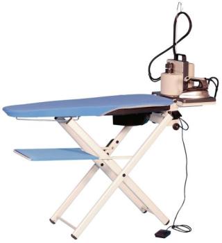 Electrolux Professional Folding Ironing Table, Model FIT1, with Steam Generator and Exhaust System