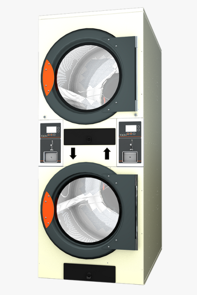 TOLON Industriewäschetrockner TRDS 16 - E - Abluft - 2x 17 kg