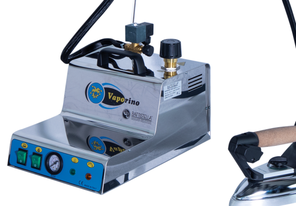 BATTISTELLA Gewerbedampferzeuger mit Bügeleisen VAPORINO INOX MAXI