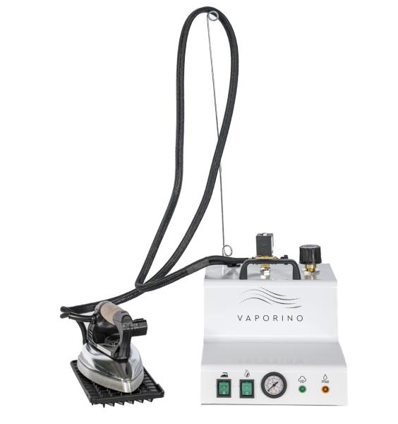 BATTISTELLA Gewerbedampferzeuger mit Bügeleisen VAPORINO mit Manometer