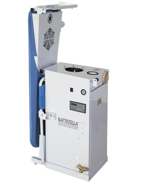 BATTISTELLA Industriebügelstation ARCHIMEDE/C3S mit Absaugung und Gebläse