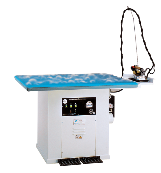 BATTISTELLA Industriebügelstation EROS/A mit Absaugung und Gebläse
