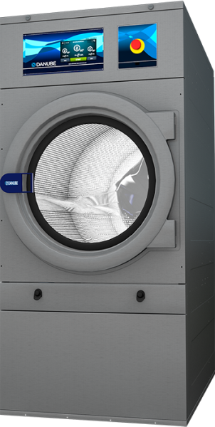 DANUBE Industriewäschetrockner DD-22-ET2 Silver - G - Abluft - 24kg